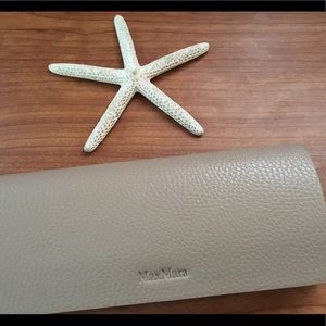 Maxmara Genuine Leather eyeglass case
